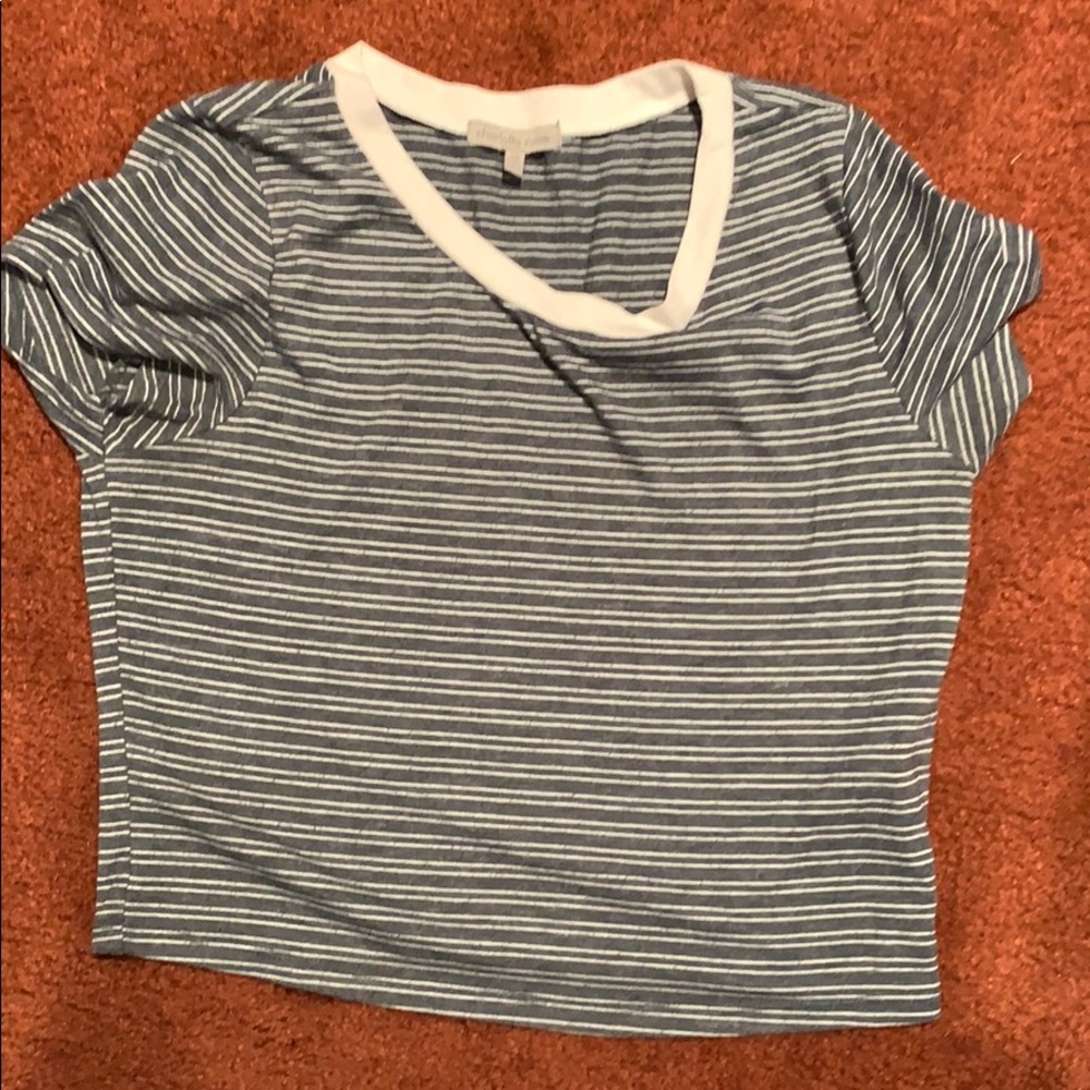 T-shirt slight crop.